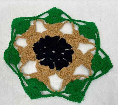 Lot K - vintage handmade crocheted doily