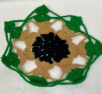 Lot K - vintage handmade crocheted doily