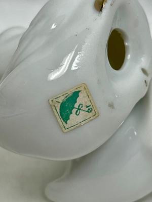 Ceramic Lot - ducks, swans, miniature tea set pieces