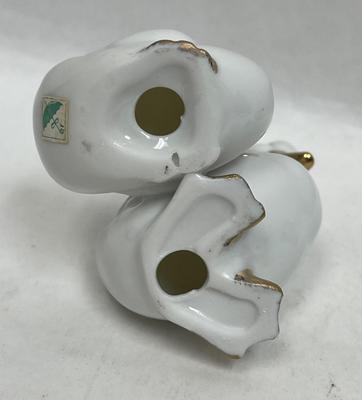 Ceramic Lot - ducks, swans, miniature tea set pieces