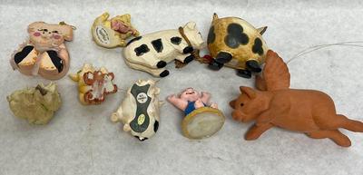 Pig piggie figurine lot
