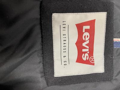 Fabric and Leather Levis Men's XL Jacket