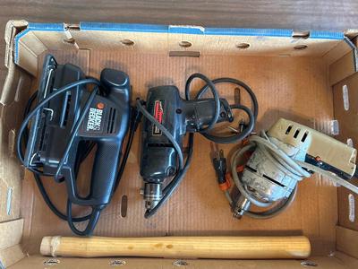 Sander and electric drill