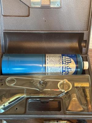 Grill cleaning and propane accessories