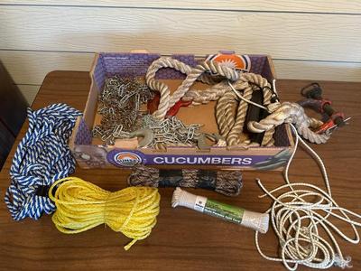 Twine and chains