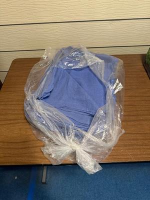 Blue rags