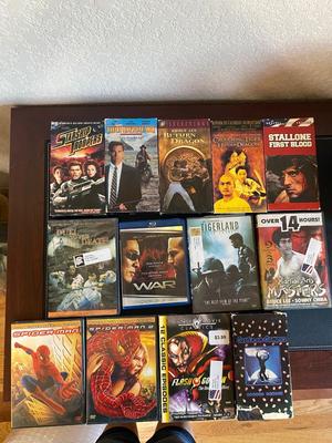 HOURS OF MOVIE WATCHING ENJOYMENT ON DVD & VHS