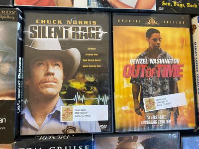 A BUNCH OF CLASSIC MOVIES ON DVD & VHS