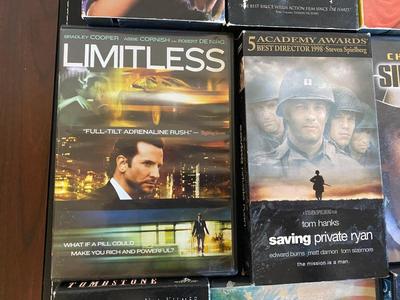 A BUNCH OF CLASSIC MOVIES ON DVD & VHS