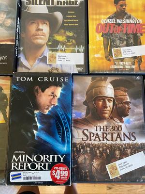 A BUNCH OF CLASSIC MOVIES ON DVD & VHS
