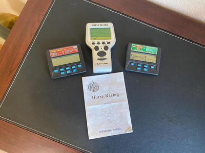 HANDHELD VIDEO POKER AND HORSE RACING