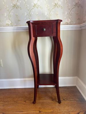 BOMBAY Co. Pedestal Stand with Drawer