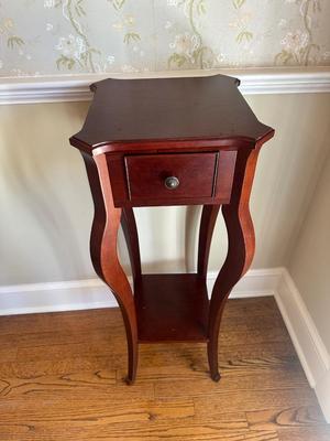 BOMBAY Co. Pedestal Stand with Drawer