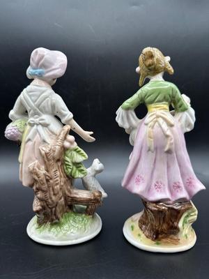 Two Vintage Porcelain Bisques (2)