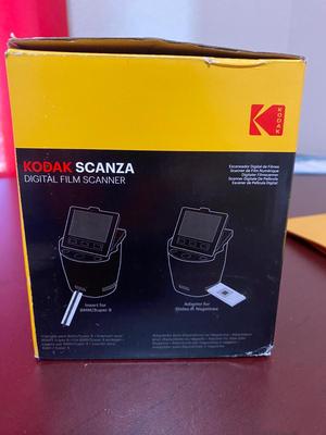 BRAND NEW IN BOX KODAK SCANZA DIGITAL FILM SCANNER AND SO MUCH MORE!