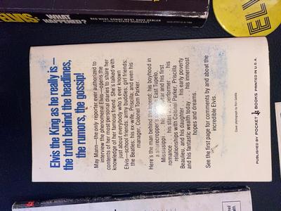 ELVIS PRESLEY TRADING CARDS, POCKET KNIFE, TV GUIDE, NOVELS AND MORE