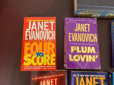 JANET EVANOVICH AND NORA ROBERTS NOVELS