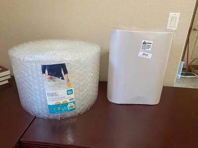 NEW PACKING! 100sq ft of BUBBLE WRAP AND 20lbs/640pc of PACKING PAPER