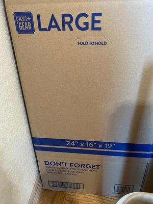 MOVING BOXES AND SHRINK WRAP