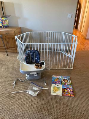 REGALO 192” BABY GATE FISHER-PRICE BOOSTER SEAT AND MORE!
