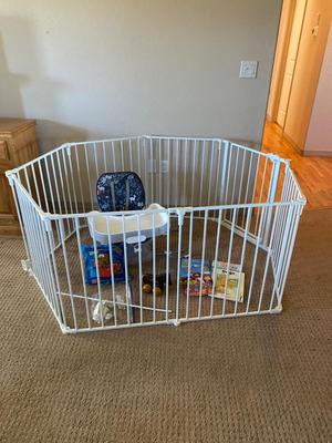REGALO 192” BABY GATE FISHER-PRICE BOOSTER SEAT AND MORE!