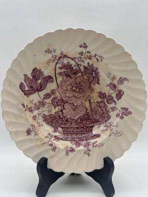 Charlotte Clarice Cliff Lavender Soup Bowls Royal Staffordshire