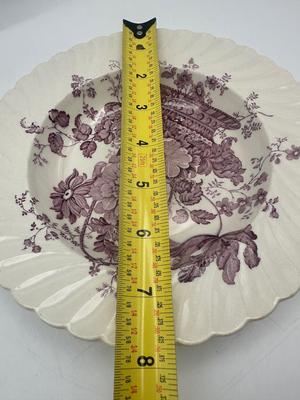 Charlotte Clarice Cliff Lavender Soup Bowls Royal Staffordshire