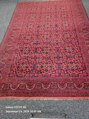 Turkmen Red Persian Wool Rug