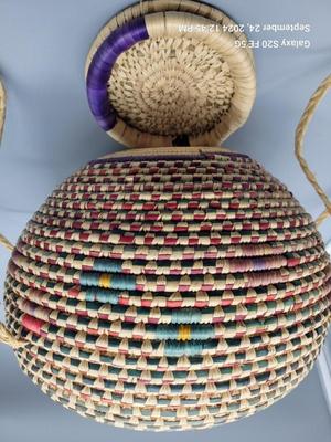 Tlingit Native Hand Woven Basket