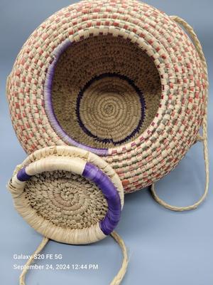 Tlingit Native Hand Woven Basket
