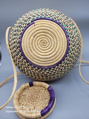 Tlingit Native Hand Woven Basket