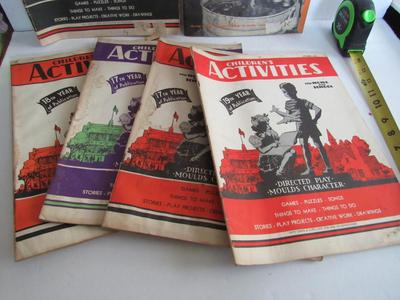 Kid's Vintage Activities Magazines