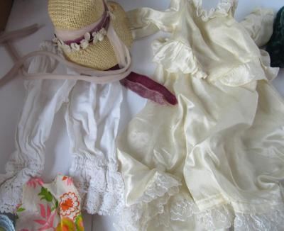 Large Lot Vintage Doll Clothes, Some Barbie