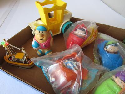 Lot of Older McDonald's Toys and Others