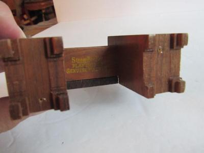 Older Wood Doll House Furniture, Storm Becker Playthings & Large Floor Rug