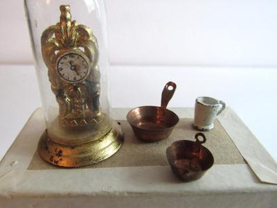 Lot of Vintage Doll House Miniatures
