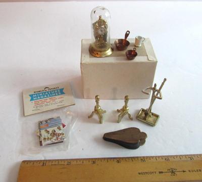 Lot of Vintage Doll House Miniatures