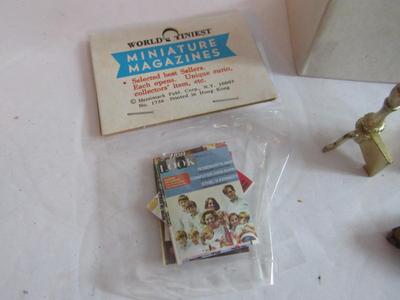 Lot of Vintage Doll House Miniatures