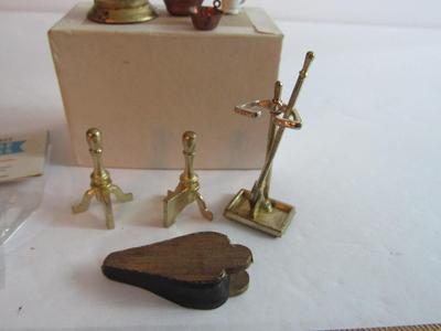 Lot of Vintage Doll House Miniatures