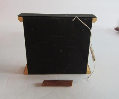 Vintage Doll House Furniture and Wired Fireplace and Lamp