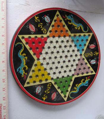 Old Games & Chinese Checkers Tin