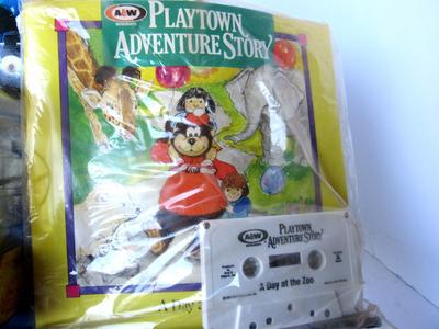 Older Lost In Space Action Toy and A&W Playtown Adventure Story Set