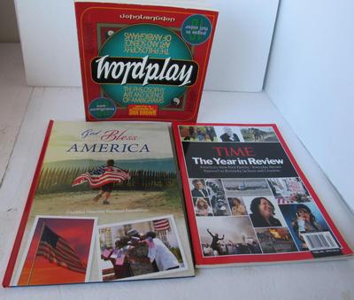 Lot of Interesting Books: Wordplay, Time Year in Review, God Bless America