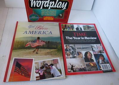 Lot of Interesting Books: Wordplay, Time Year in Review, God Bless America