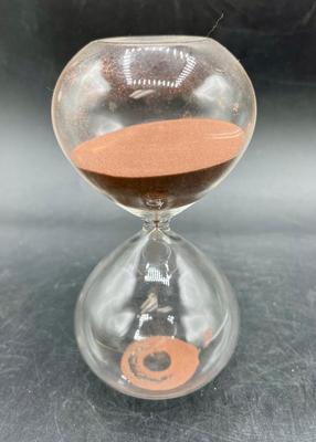 Vintage Stand Hourglass Timer Stand Alone, Sand-Filled