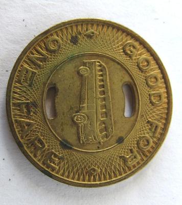 Vintage Advertising Pins: Oshkosh b'Gosh and Mason Shoes/Tokens: Oshkosh School Bus, Democrats