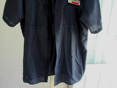 3 Vintage Mercury Marine Work Shirts