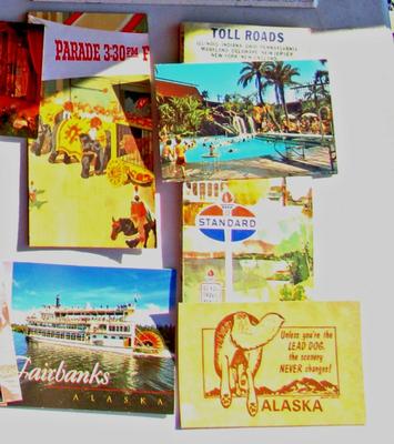 Misc Travel Booklets and Postcard Lot