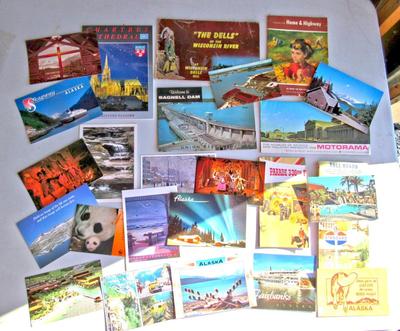 Misc Travel Booklets and Postcard Lot