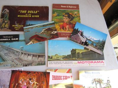 Misc Travel Booklets and Postcard Lot
